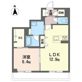 ヴィアソーレ【1階】の間取り