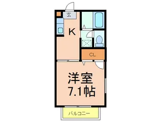 プロバンスB【2階】の間取り