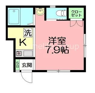 ヴァン・ヴェール南原【1階】の間取り