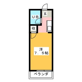 A FLATS【2階】の間取り