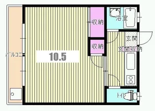 メゾン新川口【1階】の間取り