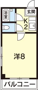 1Kの間取り画像