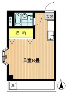 メゾンあかね【2階】の間取り