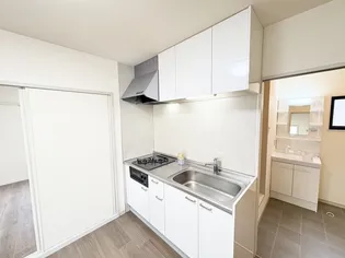 クレアトール菊水B【1階】のキッチン