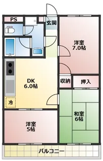 ストークハウス守山【3階】の間取り