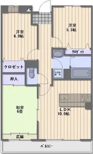 カウル湊【2階】の間取り
