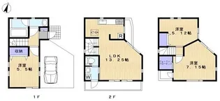 埼玉県さいたま市浦和区元町2【一戸建】の間取り