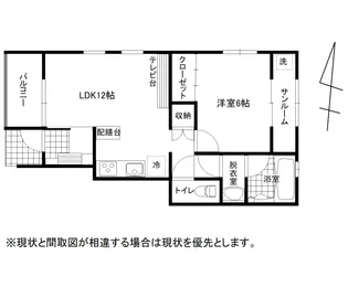 Forair (フォレア) A【1階】の間取り