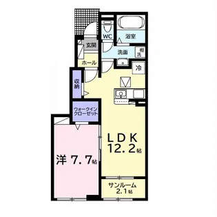 フェアリーY【1階】の間取り