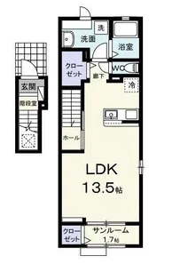 プロシード【2階】の間取り