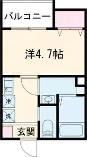 MELDIA小川【1階】の間取り