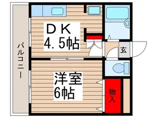 センティーレ【1階】の間取り