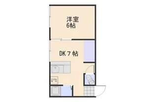 ノベル旭東町【2階】の間取り