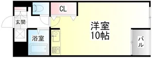 ブランドール河原町プラザ【1階】の間取り