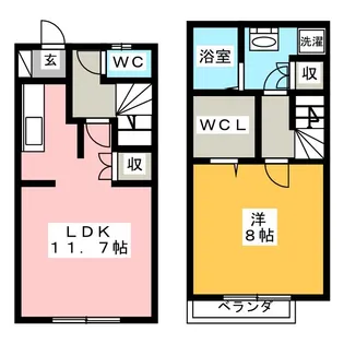 埼玉県川越市大字吉田【一戸建】の間取り
