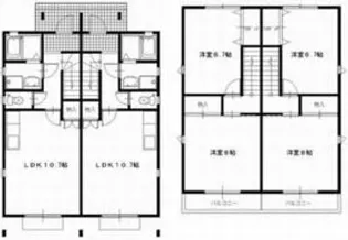 静岡県湖西市南台2【一戸建】の間取り