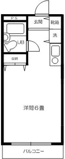 アメニティ5【4階】の間取り