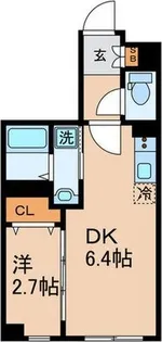 GRANPASEO大森北【3階】の間取り