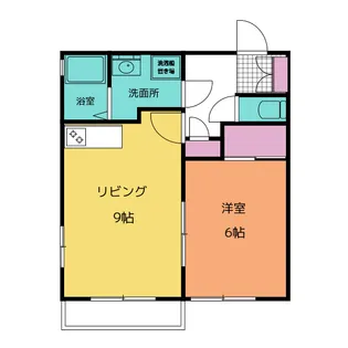 エンゼル本山【2階】の間取り