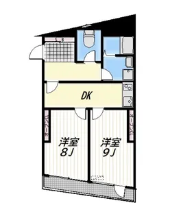 BURTON【4階】の間取り