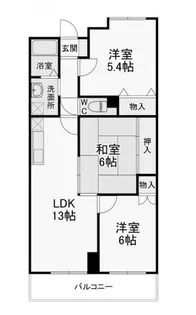 テレスハラ【1階】の間取り