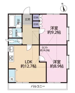 東京都中野区野方6【一戸建】の間取り