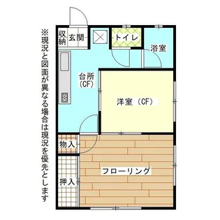 美園荘【1階】の間取り