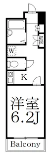 東京都中野区中野5【マンション】の間取り