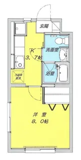 テクトピア【1階】の間取り