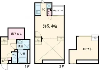 CB鳥栖グラン【1階】の間取り