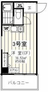 プラム春日部【4階】の間取り