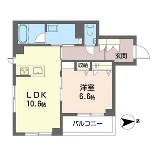 bonheur【2階】の間取り