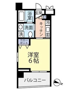 グランヴァンラクシス東大島【7階】の間取り