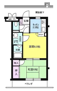 アメニティ川越岸町III【4階】の間取り