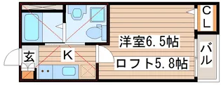 CHEERLIVE仙台幸町【1階】の間取り