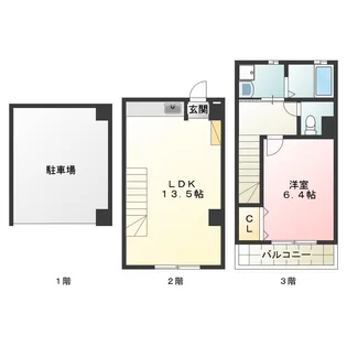 徳島県徳島市南昭和町4【アパート】の間取り