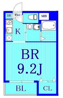 パルテール天王町【1階】の間取り