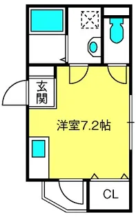 Les quatre saisons【4階】の間取り