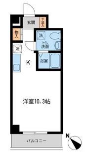 JMFレジデンス新横浜 旧RJRプレシア新横浜【4階】の間取り