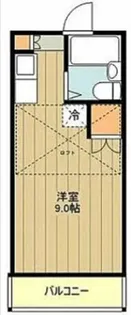 東京都あきる野市野辺【アパート】の間取り