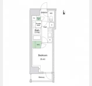 神奈川県川崎市川崎区東田町【マンション】の間取り