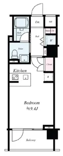 ルモーデ亀戸【3階】の間取り
