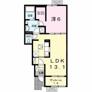 新潟県新潟市中央区本馬越2【アパート】の間取り