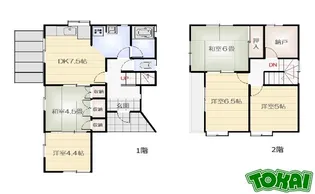 三重県松阪市櫛田町【一戸建】の間取り