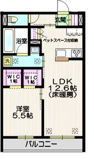 東京都北区志茂4【マンション】の間取り