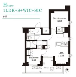 神奈川県横浜市青葉区青葉台2【マンション】の間取り