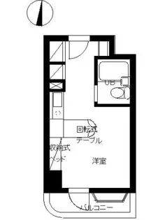 東京都港区南麻布4【マンション】の間取り