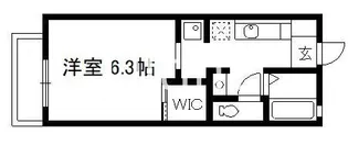 グランシード桃山【2階】の間取り