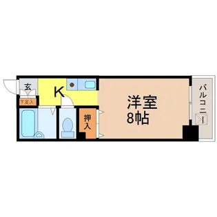 愛知県名古屋市熱田区伝馬1【マンション】の間取り
