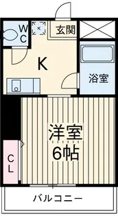 マンションクラシーバ【1階】の間取り